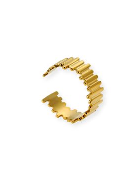 Madoww Vault adjustable gold-plated ring