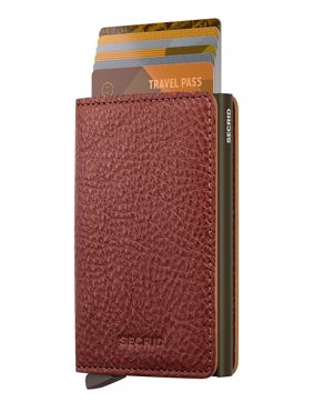 Secrid Slimwallet Vegetable Tanned Tuscan
