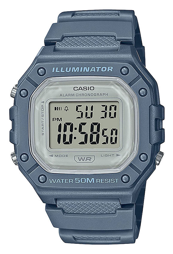 Casio Digital W-218HC-2AVEF