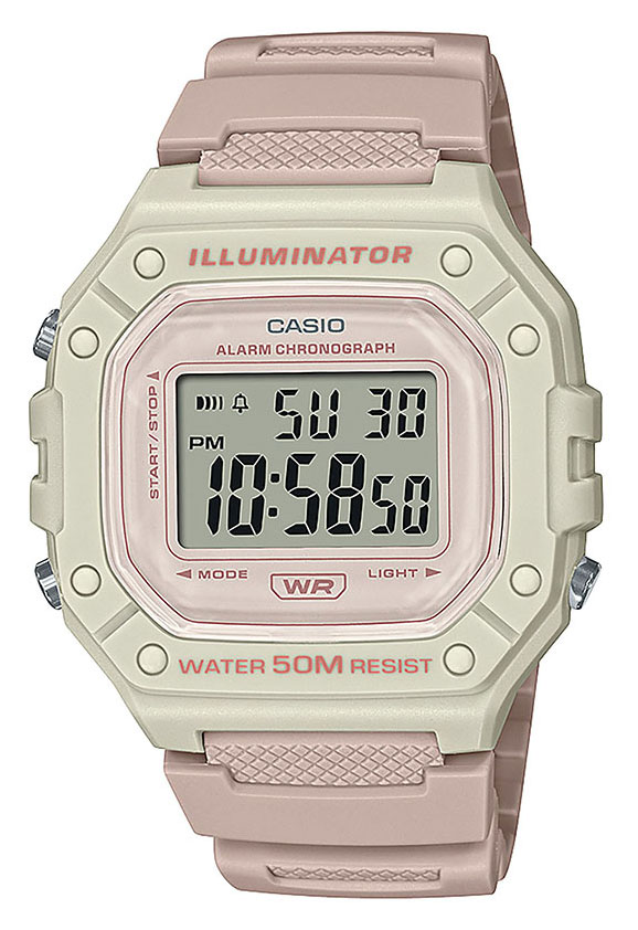 Casio Digital W 218HC 4AVEF watchesonline