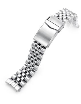 MiLTAT Angus Jubilee Brushed steel band for Seiko Cocktail Power Reserve SS201820B071