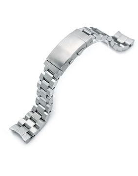 MiLTAT Hexad Oyster Brushed steel band Seiko Samurai SS221817B066