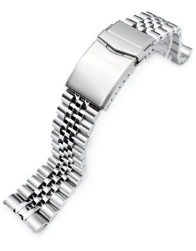 MiLTAT Super 3D Jubilee Brushed steel band for Seiko Turtle SS221820B046