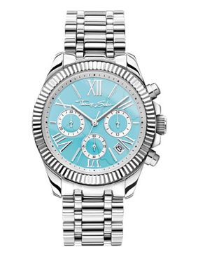Thomas Sabo chronograph watch WA0397-201-201-38 MM