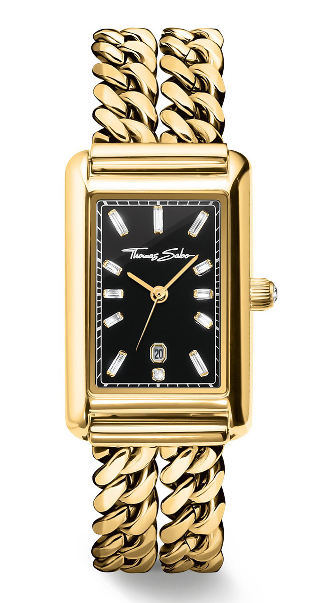 Thomas Sabo Rechteckig women's watch WA0452-291-203-22 MM