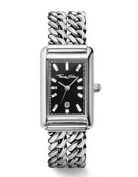 Thomas Sabo Rechteckig women's watch WA0453-201-203-22 MM