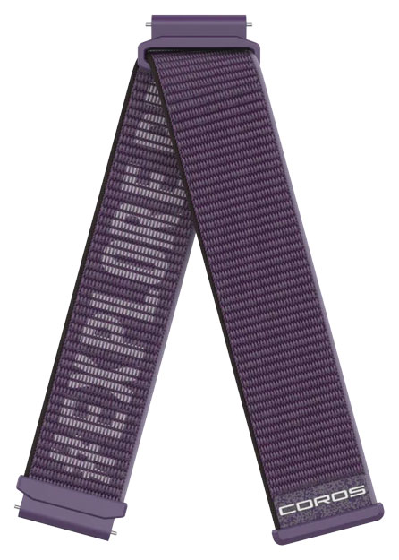 COROS APEX 2 Nylon Strap Purple 20 mm WAPX2-WB-PUR-N