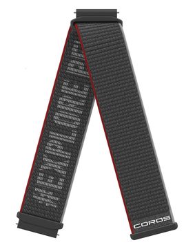 COROS APEX 2 Pro Nylon Strap Black 22 mm WAPX2P-WB-BLK-N