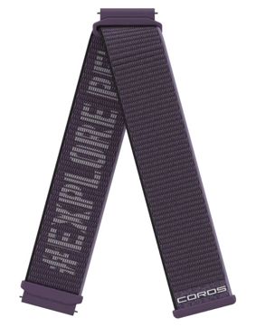 COROS APEX 2 Pro Nylon Strap Purple Short 22 mm WAPX2P-WB-PUR-N-S