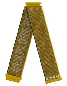COROS APEX 2 Pro Nylon Strap Yellow 22 mm WAPX2P-WB-YEL-N