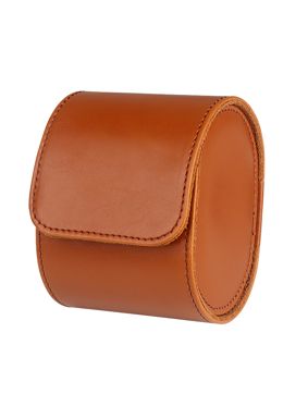 Tiera watch box for one watch brown