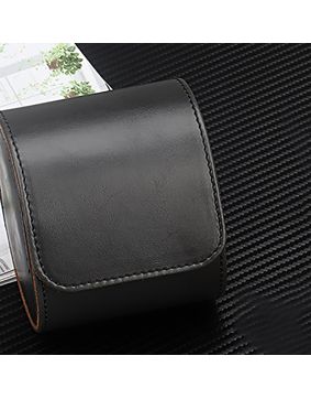 Tiera watch box for one watch black