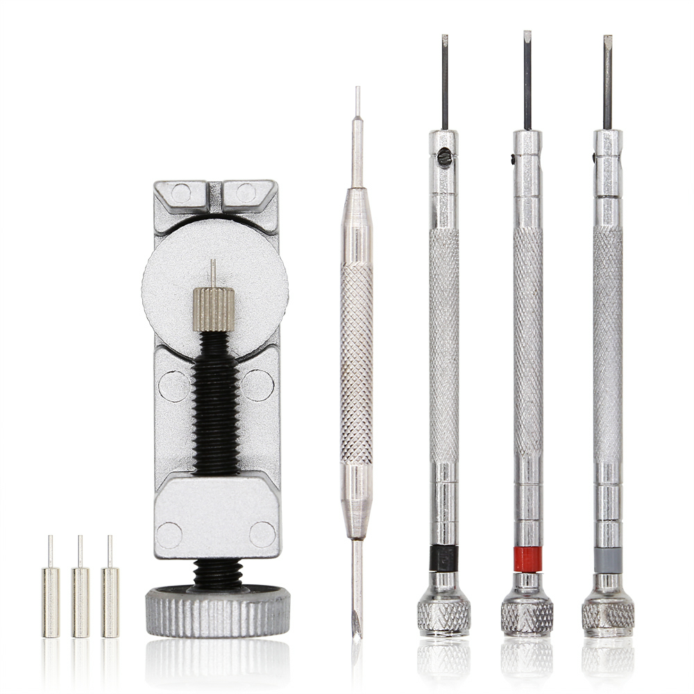 Tiera screwdriver for Watch repair 3 bits grooved 1.0, 1.2, 1.4 UF-8302243
