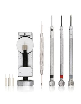 Tiera screwdriver for Watch repair 3 bits grooved 1.0, 1.2, 1.4 UF-8302243
