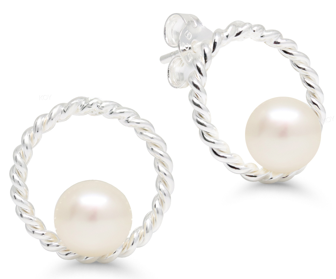 Hoops genuine pearl 6 mm WE-65056P