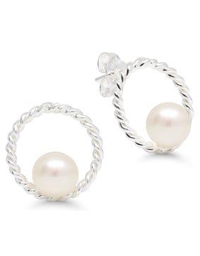 Hoops genuine pearl 6 mm WE-65056P