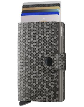 Secrid Miniwallet Hexagon Grey