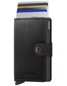 Secrid Miniwallet Original Black & Brown