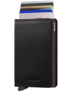 Secrid Slimwallet Original Black & Brown