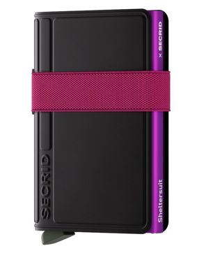 Secrid Bandwallet TPU Sheltersuit Black-Fuchsia