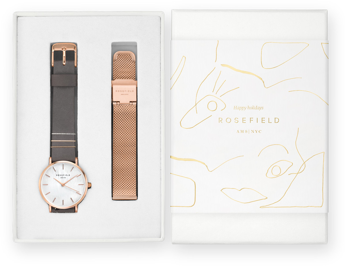 ROSEFIELD New West Village 33mm & 交換ベルト ROSEFIELD New West Village 33mm & 交換ベルト