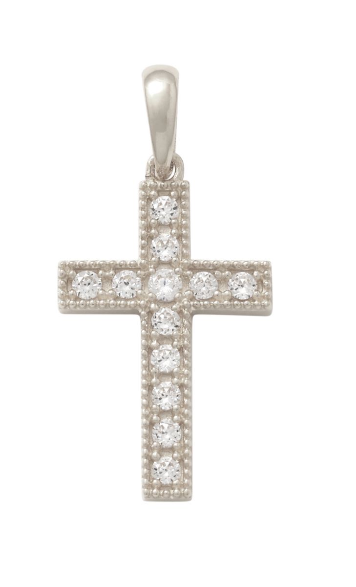 Lykka Crosses white gold- cross pendant