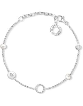 Thomas Sabo Charm Club Pearls Bracelet X0273-167-14