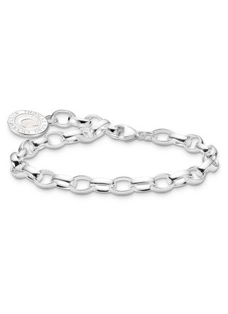 Thomas Sabo Charm Club Charmista shimmering silver enamel charm bracelet X0285-007-21