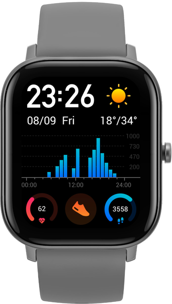 Amazfit GTS Lava Grey Smart Watch A1914 watchesonline