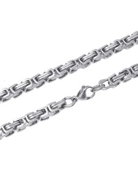 Bosie king chain necklace silver 50 cm XL4522S 5/50