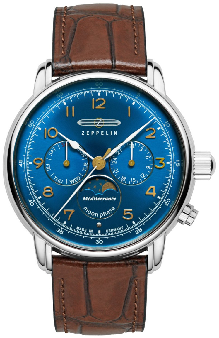 Zeppelin Méditerranée Blue Moon Phase 9636-3