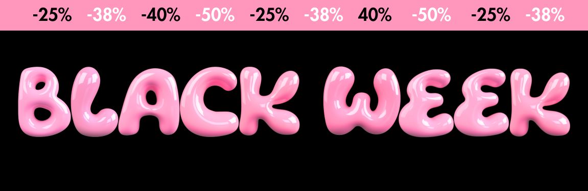 Black Week mobile banner