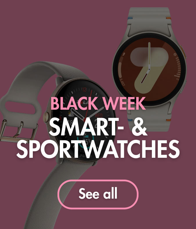 Black Friday Sportswatches and Smartwatches