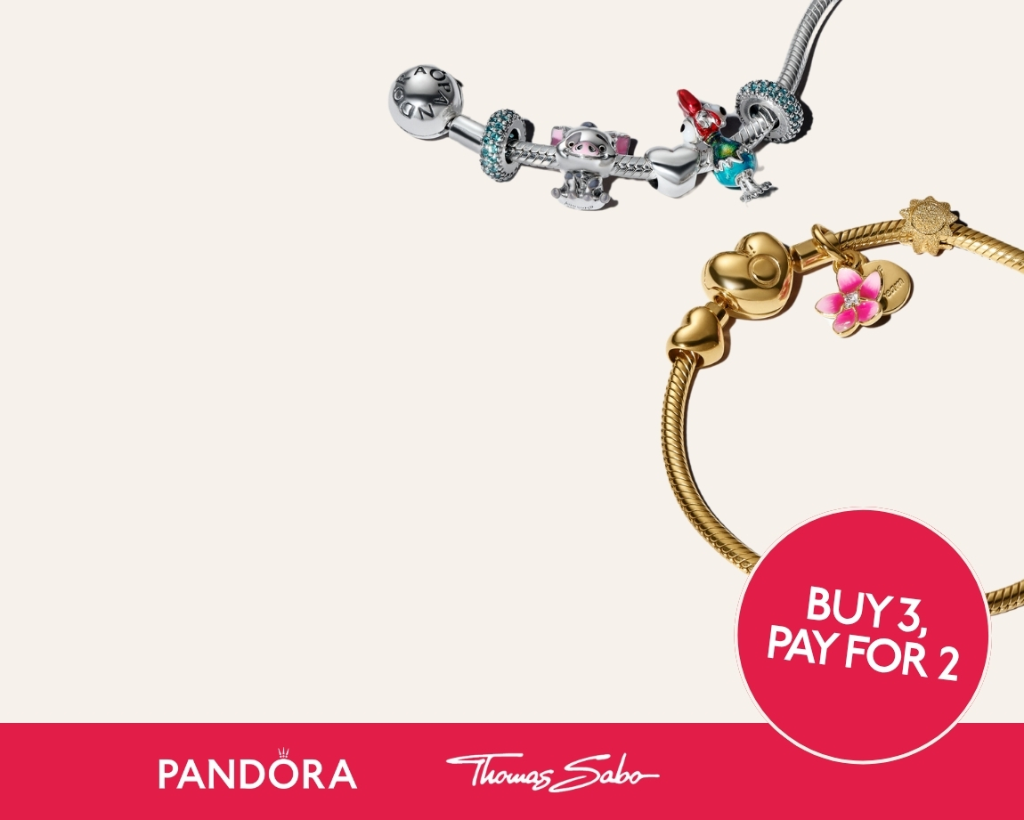 Charms: Buy 3, pay for 2